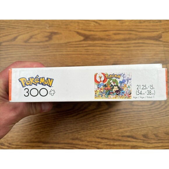 Buffalo Pokemon Puzzle 300 2021 Games Freak Large Pieces‎ Complete - Picture 4 of 9